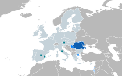 Romanian Map